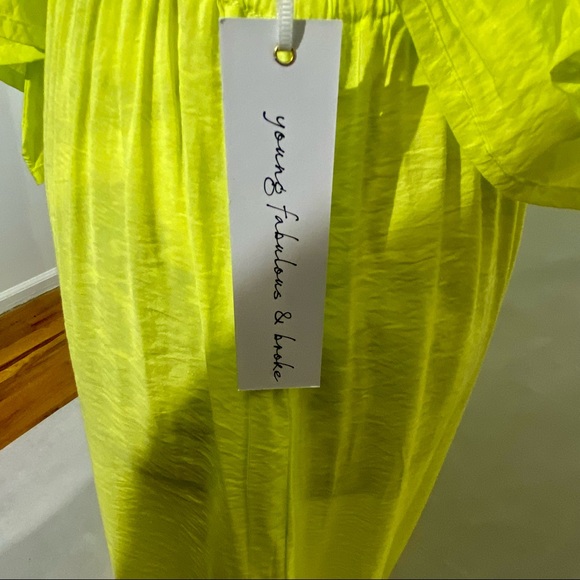 Young Fabulous & Broke NWT "Cruz" Margarita Playful Textured Sun Dress Medium - Picture 15 of 15